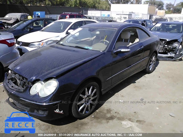 2008 Mercedes-benz CLK 350 WDBTJ56H18F247135 image 1