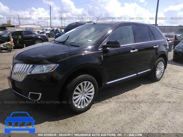 2013 Lincoln MKX 2LMDJ6JK0DBL23485 image 1