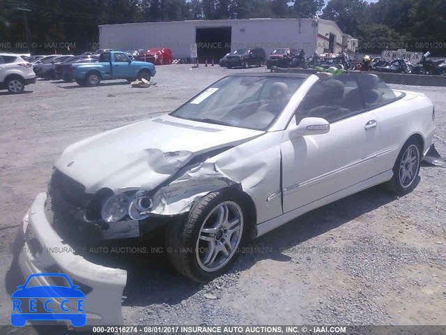 2008 Mercedes-benz CLK 550 WDBTK72F98F237675 image 1