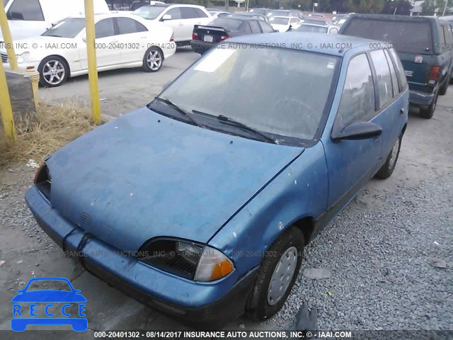 1990 GEO Metro LSI/SPRINT/CL JG1MR6468LK764964 зображення 1