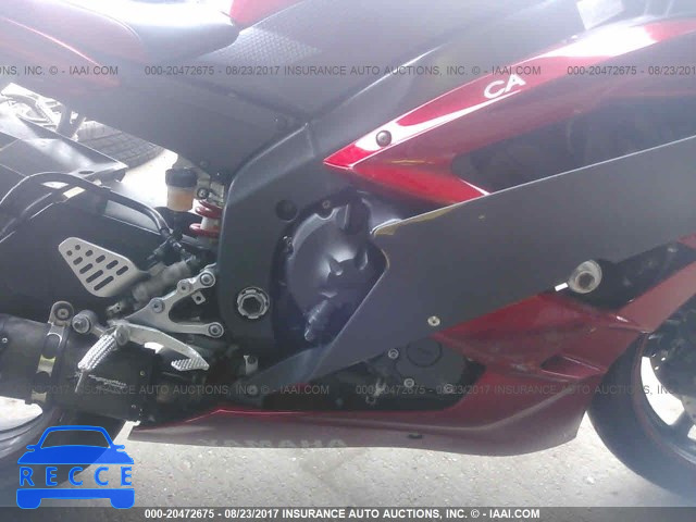 2007 Yamaha YZFR6 L JYARJ12E67A011328 зображення 7