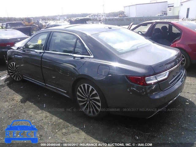 2017 LINCOLN CONTINENTAL BLACK LABEL 1LN6L9BC0H5608396 зображення 2