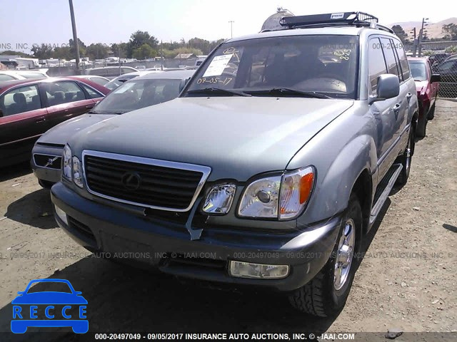 2002 Lexus LX 470 JTJHT00W123520026 зображення 1