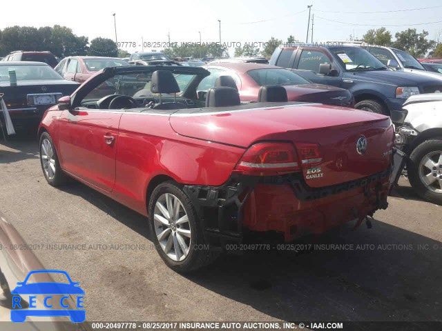2012 Volkswagen EOS KOMFORT WVWBW7AHXCV003578 зображення 2