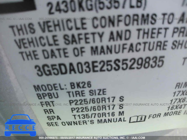 2005 Buick Rendezvous CX/CXL 3G5DA03E25S529835 Bild 8