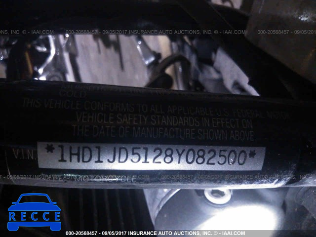 2008 Harley-davidson FLSTN 1HD1JD5128Y082500 image 9