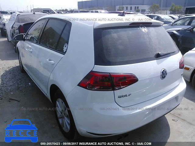 2016 Volkswagen Golf S/SE/SEL 3VW217AU2GM034865 image 2