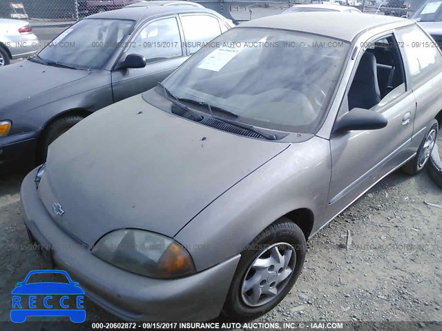 1998 Chevrolet Metro LSI 2C1MR2222W6723623 image 1