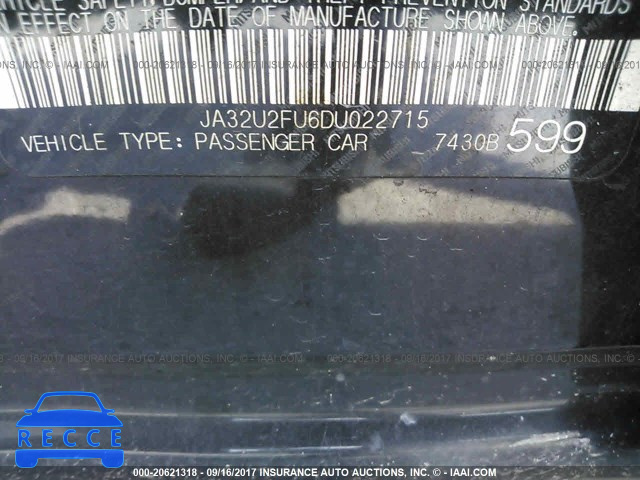 2013 Mitsubishi Lancer ES/ES SPORT JA32U2FU6DU022715 image 8