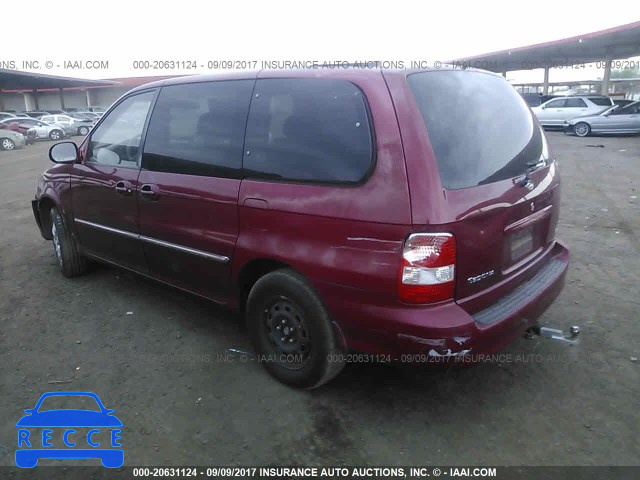 2004 KIA Sedona EX/LX KNDUP131146531749 image 2