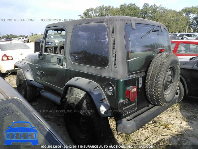 1999 Jeep Wrangler / Tj SPORT 1J4FY19S5XP492825 image 2