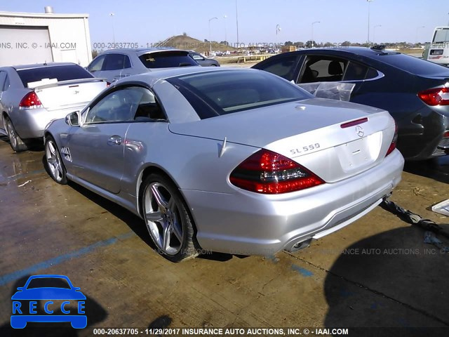 2009 Mercedes-benz SL 550 WDBSK71F29F153051 image 2