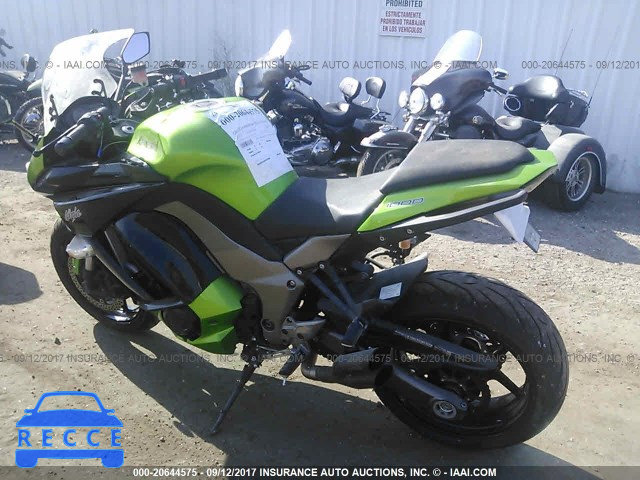 2012 Kawasaki ZX1000 G JKAZXCG14CA015791 image 2