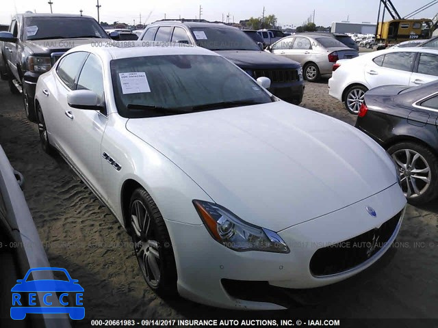 2016 Maserati Quattroporte S ZAM56RPA2G1191010 image 0