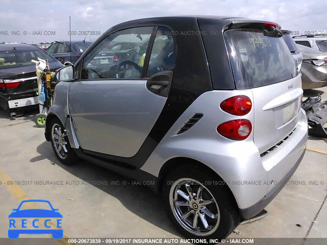 2008 Smart Fortwo PURE/PASSION WMEEJ31X38K192841 image 2