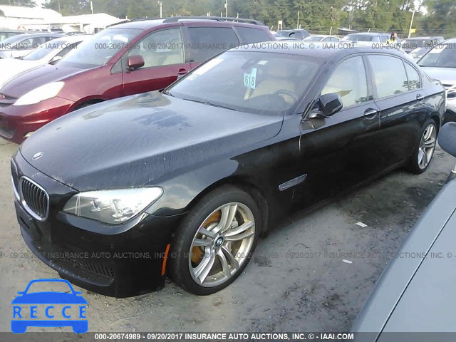 2013 BMW 750 LI WBAYE8C50DD132200 image 1