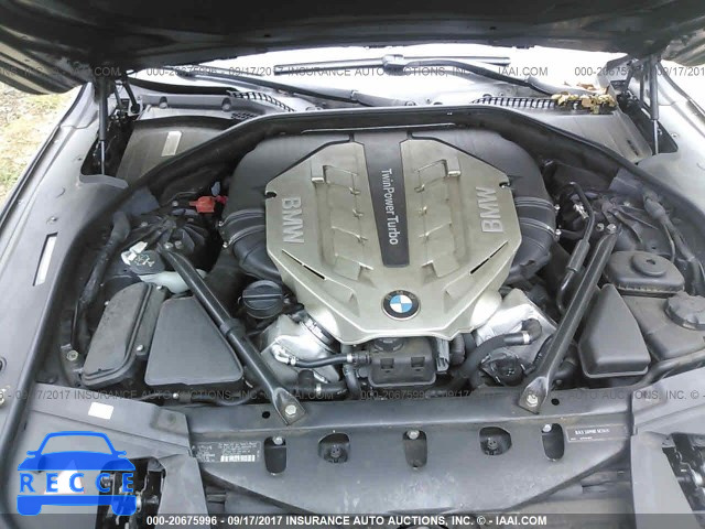 2011 BMW 750 LXI WBAKC8C57BC433772 зображення 9
