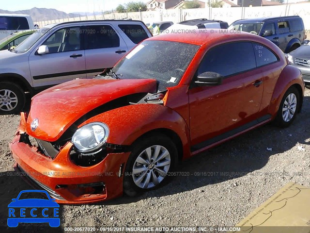 2017 VOLKSWAGEN BEETLE 1.8T/S/CLASSIC/PINK 3VWF17AT7HM625090 image 1