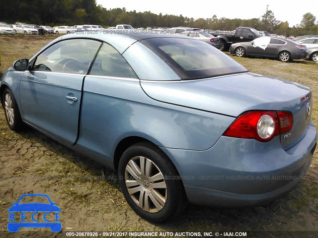 2007 Volkswagen EOS 2.0T WVWBA71F37V005319 image 2