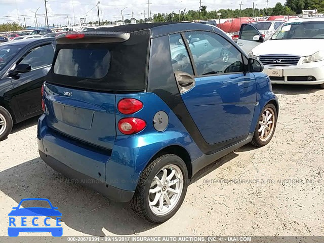 2008 Smart Fortwo PASSION WMEEK31X58K198640 зображення 3