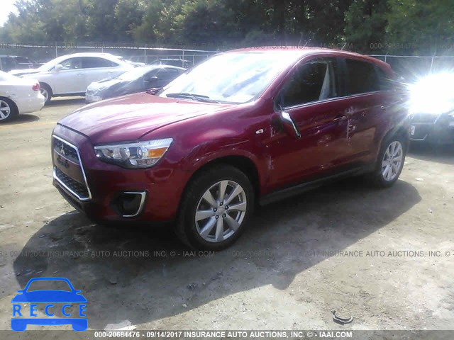 2014 Mitsubishi Outlander Sport SE 4A4AR4AU7EE021353 image 1