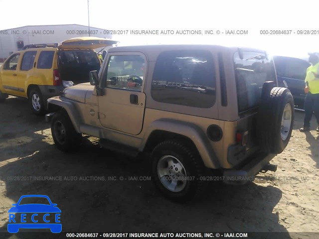 1999 Jeep Wrangler / Tj SAHARA 1J4FY49S6XP447491 image 2