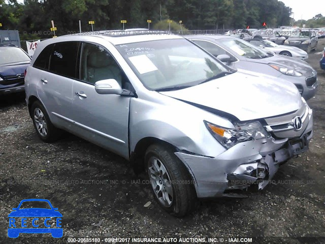 2007 Acura MDX TECHNOLOGY 2HNYD28357H512032 зображення 0