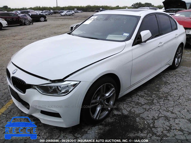 2014 BMW 335 I WBA3A9C53EF477867 зображення 1