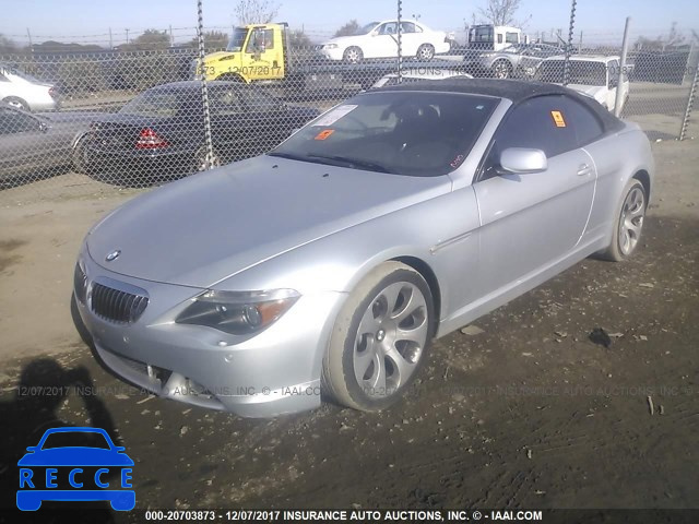 2007 BMW 650 I WBAEK13557CN82809 зображення 1