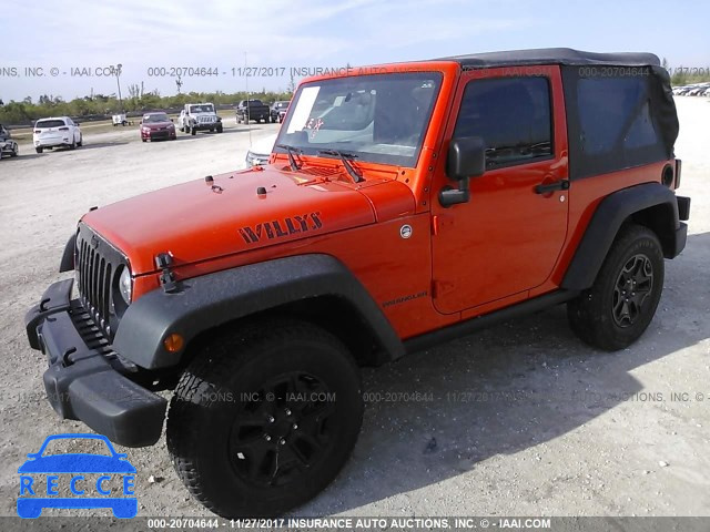 2015 Jeep Wrangler SPORT 1C4AJWAG3FL625077 зображення 1