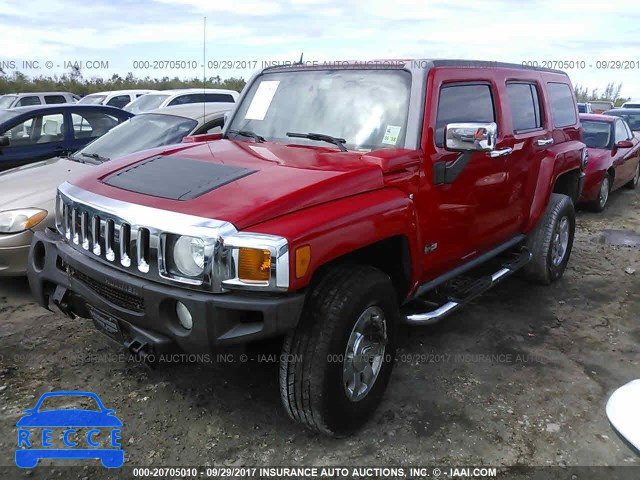 2007 Hummer H3 5GTDN13E178179704 зображення 1