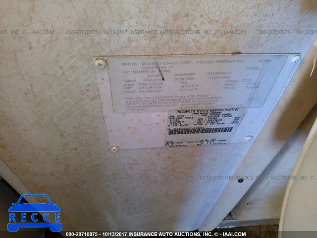 2000 FORD F550 SUPER DUTY STRIPPED CHASS 3FCNF53S0YJA05871 image 8