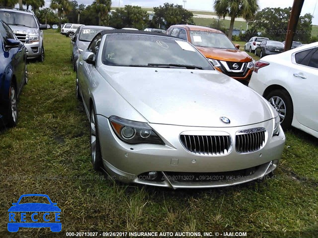 2006 BMW 650 I WBAEK13416CN78309 image 0