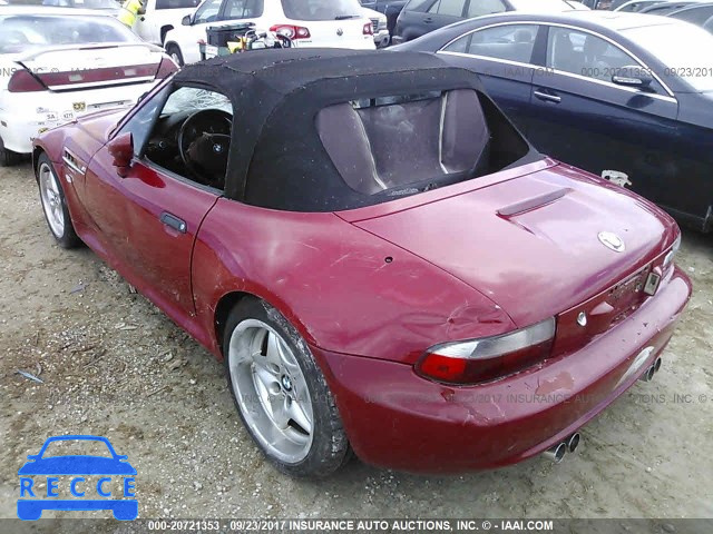 2000 BMW M ROADSTER WBSCK9346YLC93645 image 2