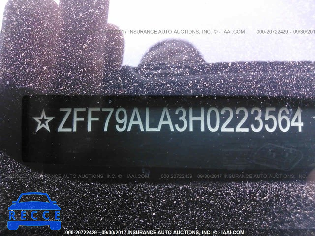 2017 FERRARI 488 GTB ZFF79ALA3H0223564 зображення 8