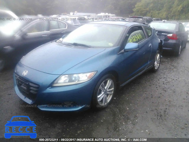 2011 Honda CR-Z EX JHMZF1D69BS002975 image 1