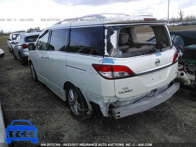 2011 Nissan Quest S/SV/SL/LE JN8AE2KP8B9012847 image 2