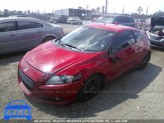 2012 Honda CR-Z EX JHMZF1D61CS003202 image 1