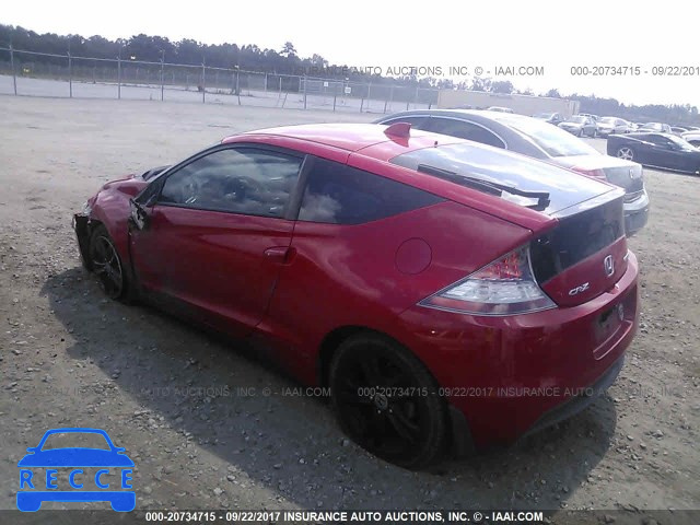 2012 Honda CR-Z EX JHMZF1D61CS003202 image 2