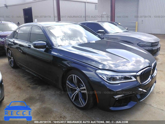 2016 BMW 750 XI WBA7F2C56GG418125 зображення 0