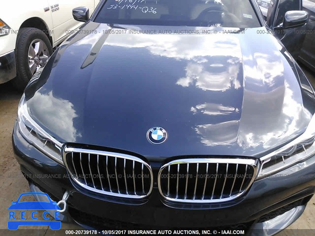 2016 BMW 750 XI WBA7F2C56GG418125 зображення 9