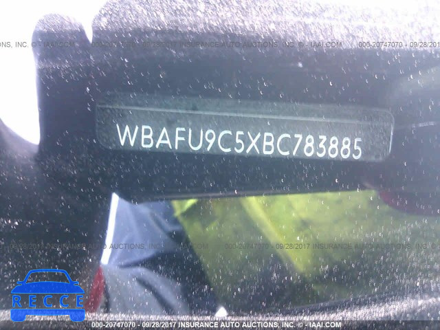 2011 BMW 550 XI WBAFU9C5XBC783885 image 8
