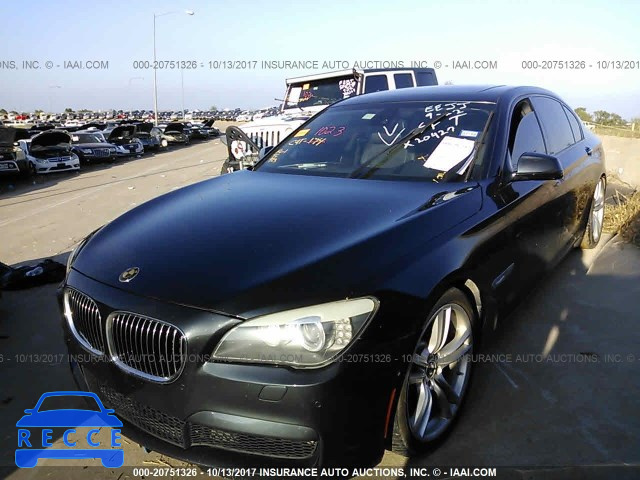 2012 BMW 750 LI WBAKB8C53CDX20427 image 1
