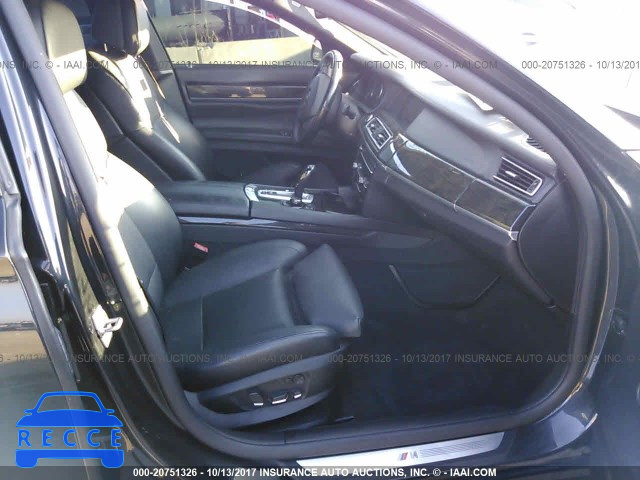 2012 BMW 750 LI WBAKB8C53CDX20427 image 4