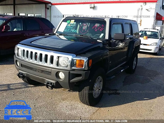 2007 Hummer H3 5GTDN13E278190601 зображення 1