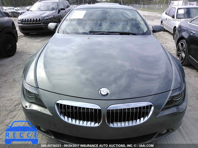 2005 BMW 645 CI AUTOMATICATIC WBAEH73475CF95022 Bild 5