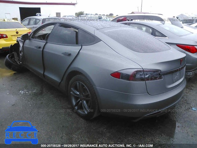 2014 Tesla Model S 5YJSA1H14EFP62443 image 2