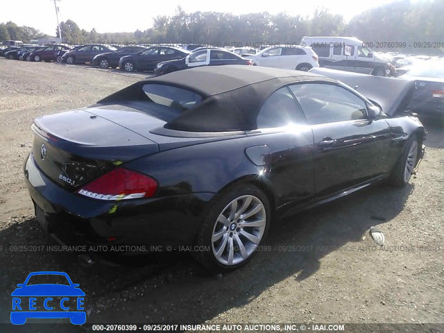 2008 BMW 650 I WBAEB53548CX60413 image 3