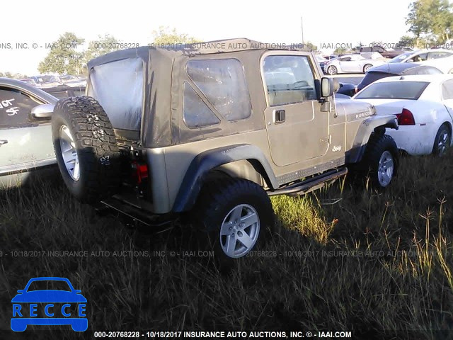 2004 Jeep Wrangler / Tj RUBICON 1J4FA69S74P704749 image 3