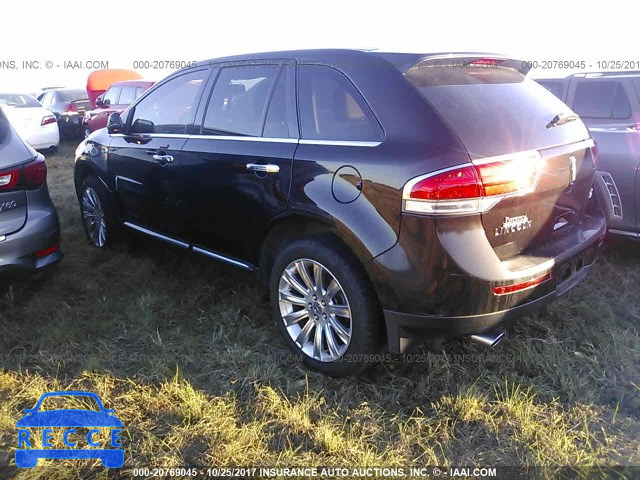 2013 Lincoln MKX 2LMDJ6JK7DBL06604 image 2